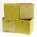 Fashion Houseware Foldable Collapsible Nonwoven Decorative Storage Boxes